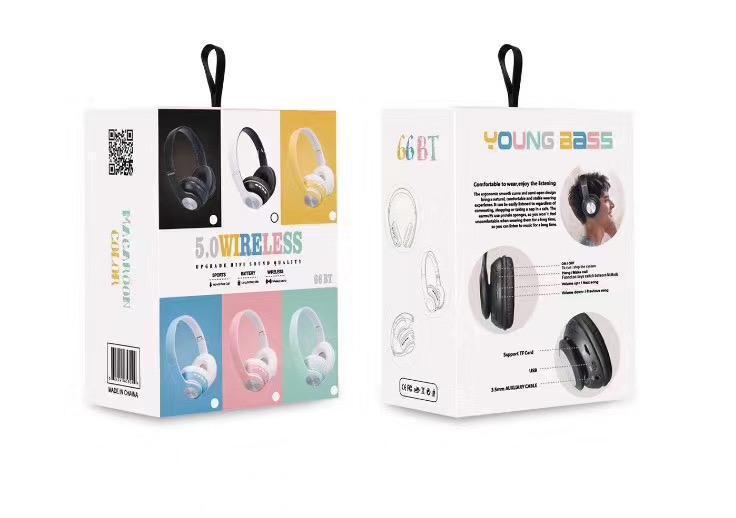 HANSFREE BANDO BLUETOOTH CANDY MACARON 66BT